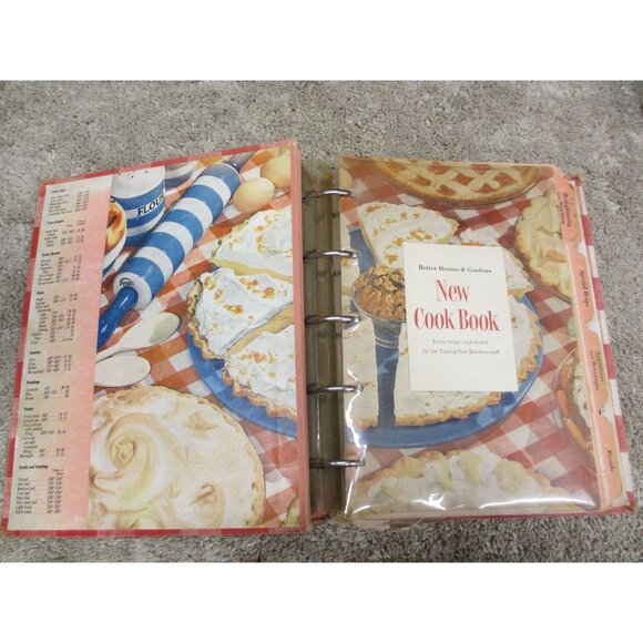 Better Homes & Gardens New Cook Book 1953 Vintage Red/White Plaid Hardcover - Picture 14 of 15
